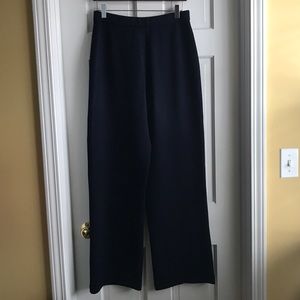 St John Collection Size 10 Navy Knit Pant